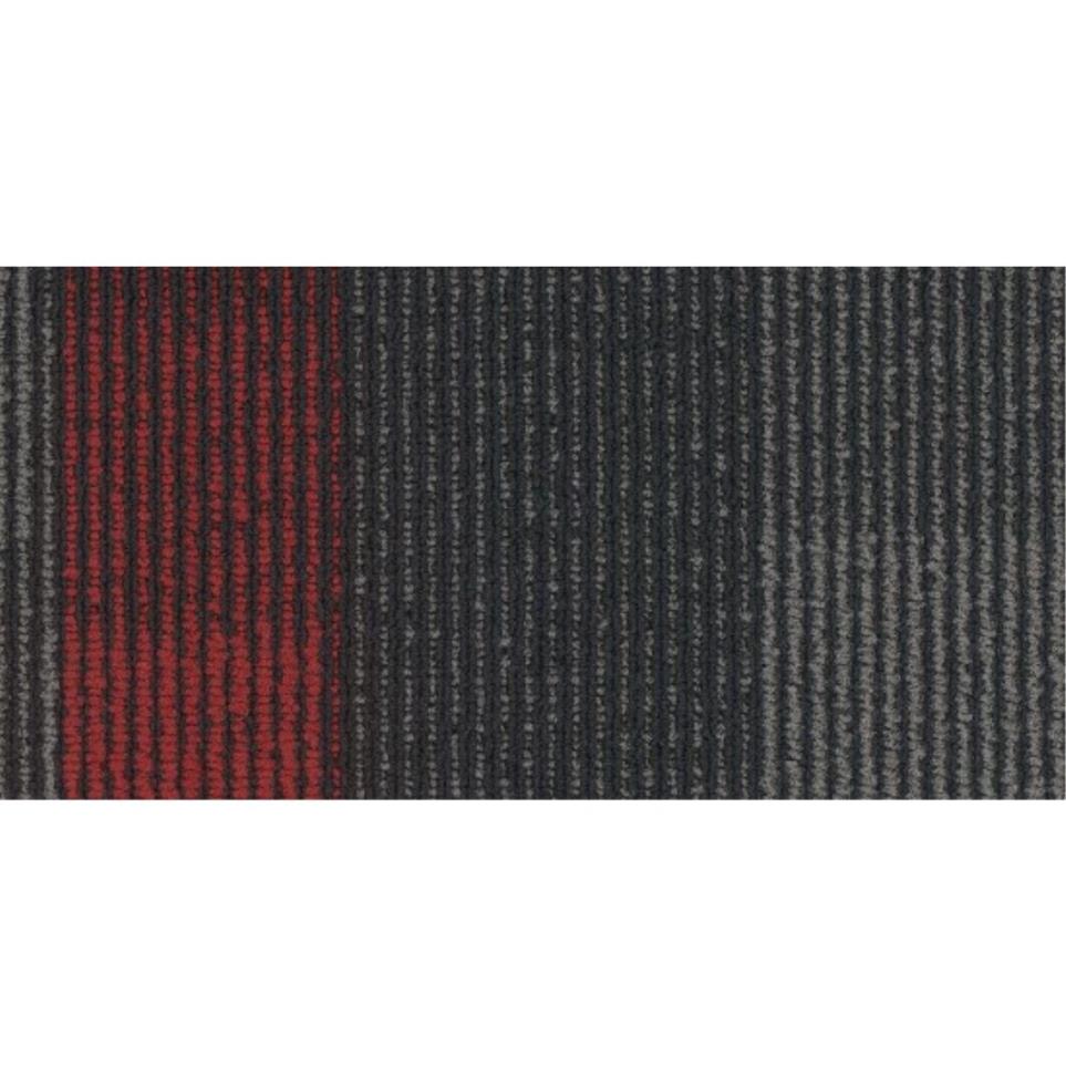 Loop Power Up Gray Carpet Tile