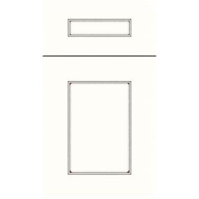 5 Piece Alabaster Mocha Glaze Glaze - Paint 5 Piece Cabinets