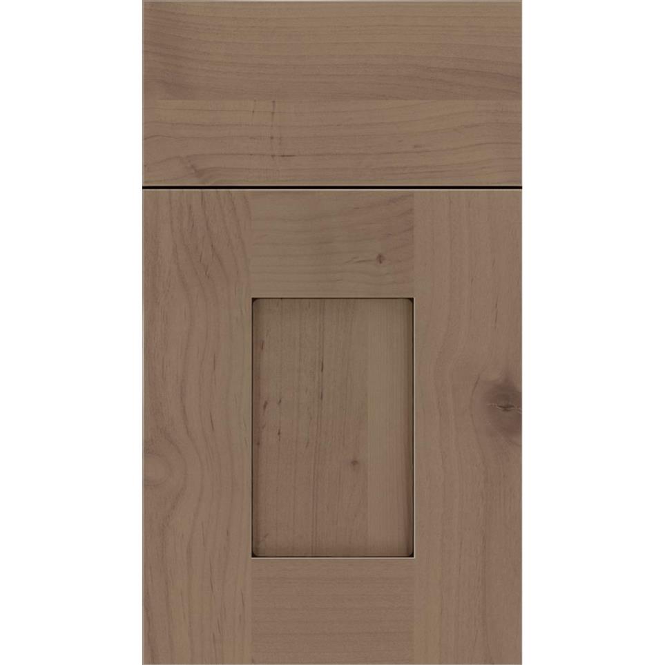 Square Winter Black Glaze Glaze - Stain Square Cabinets