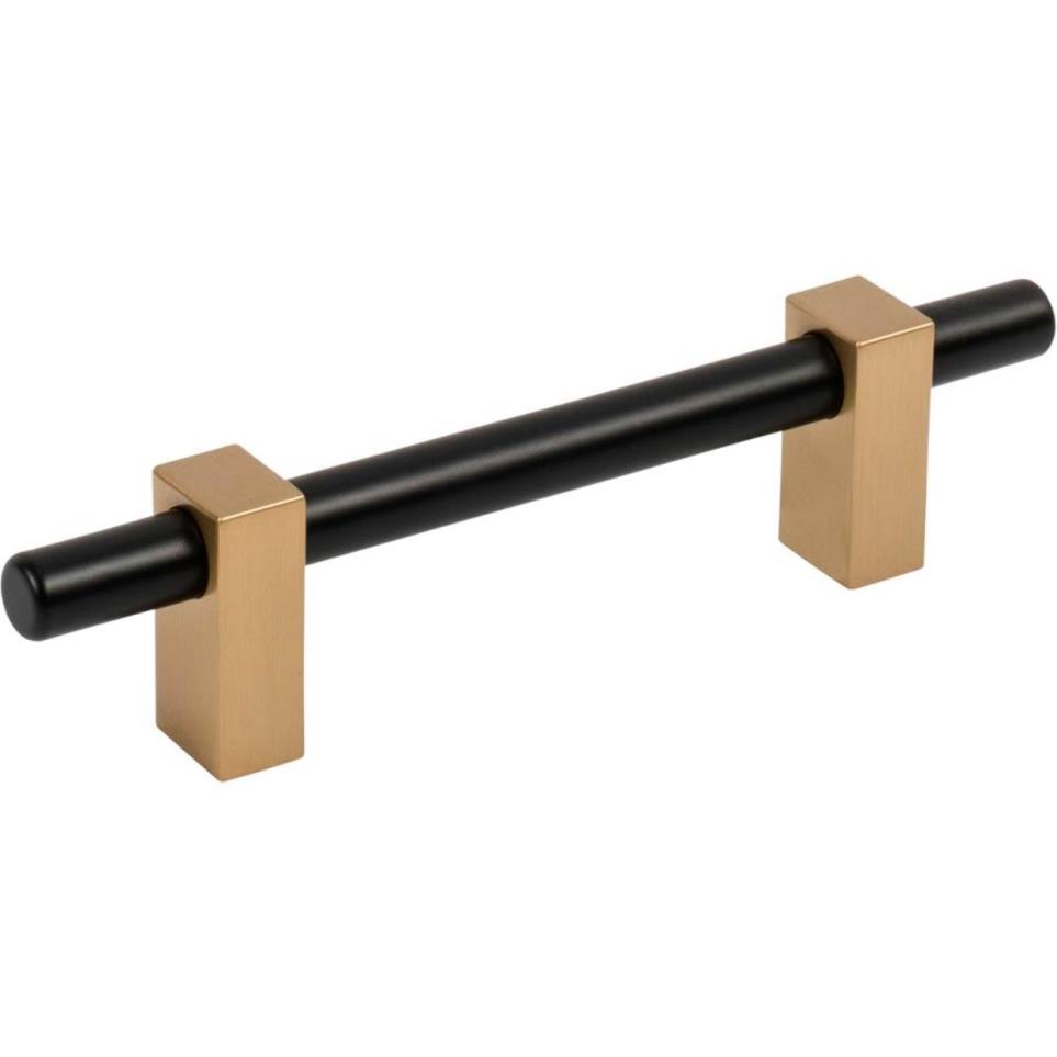 Bar Pull Matte Black,Satin Bronze Bronze Pulls