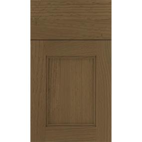 Square Frappe Medium Finish Square Cabinets
