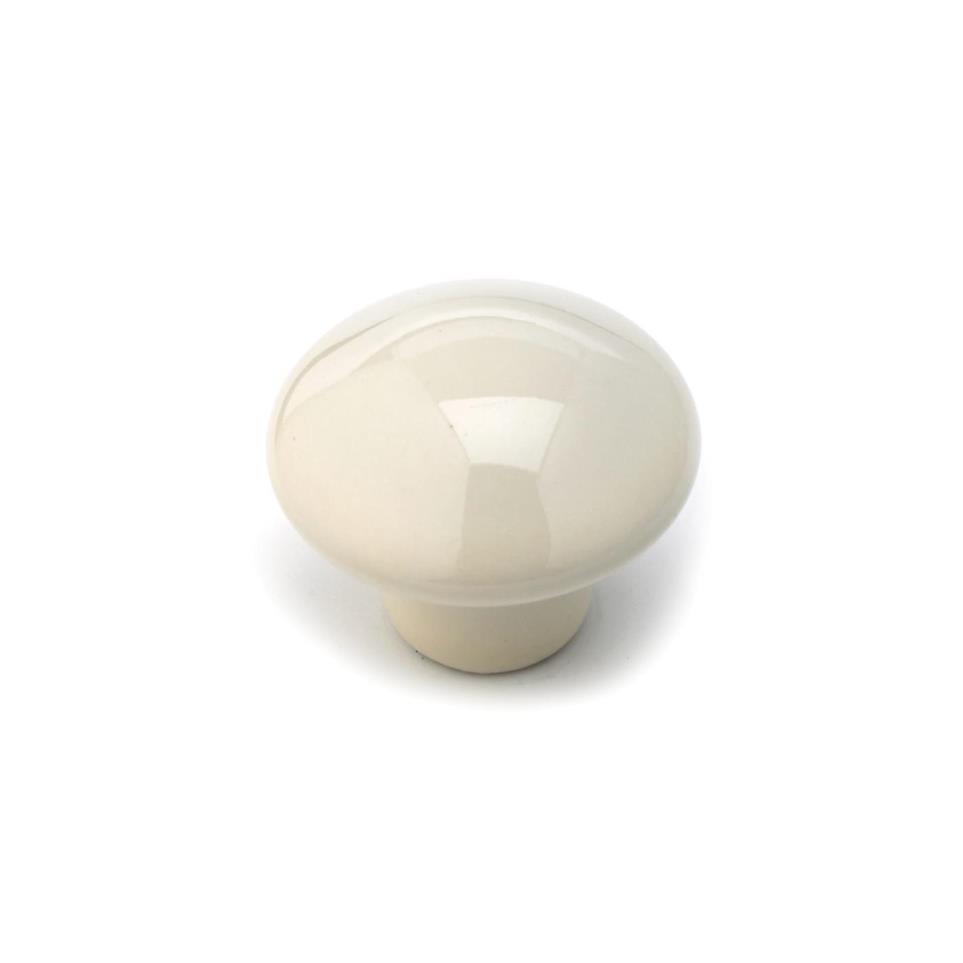 Knob Almond White Knobs