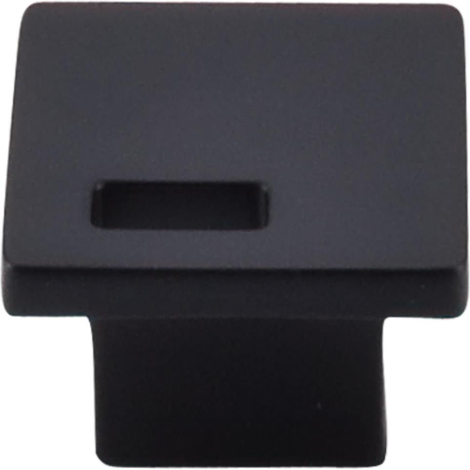 Knob Flat Black Black Knobs