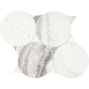 Mosaic Volakas Polished White Tile