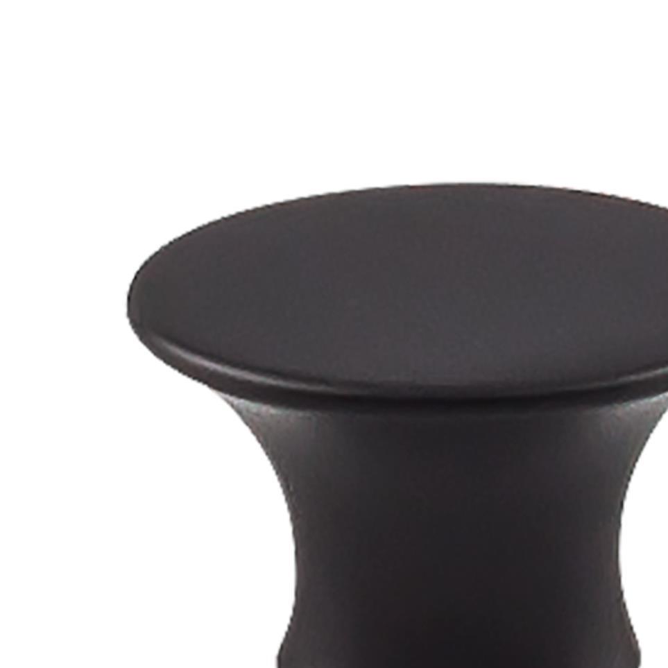 Knob Flat Black Black Knobs