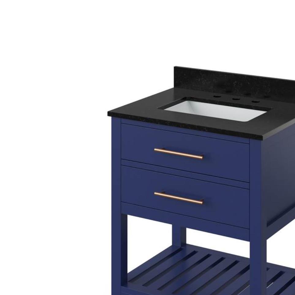 Base with Sink Top Hale Blue Blue / Purple Vanities