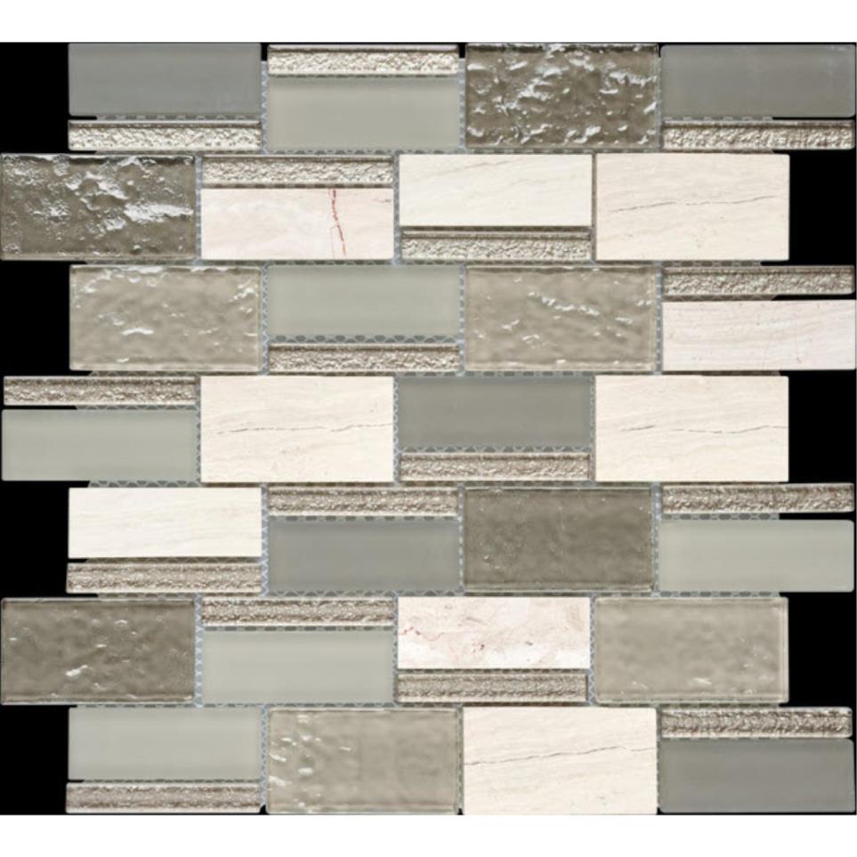 Mosaic Img J-2 Gray Tile