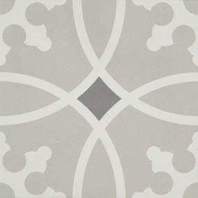 Decoratives and Medallions Diagram Beige/Tan Tile