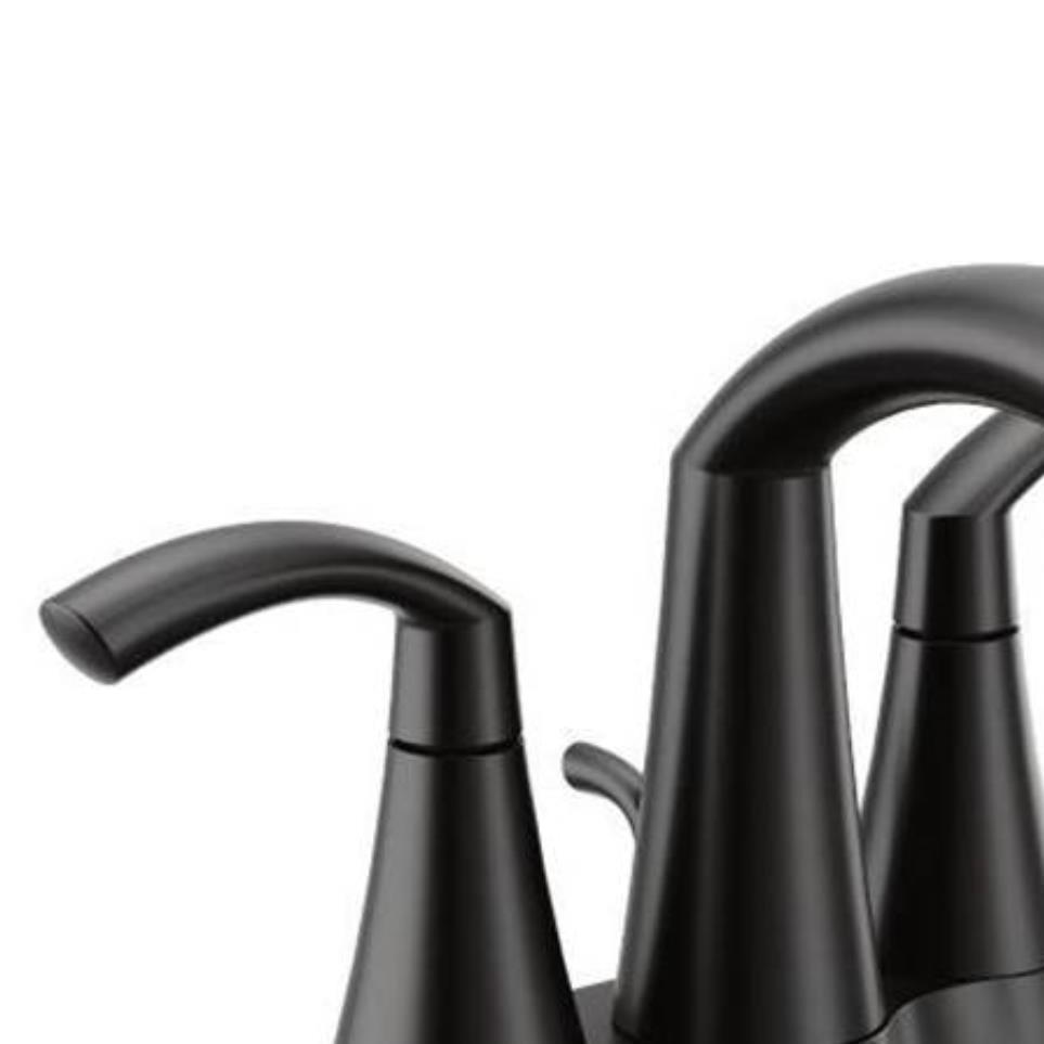 Bath Matte Black Black Faucets