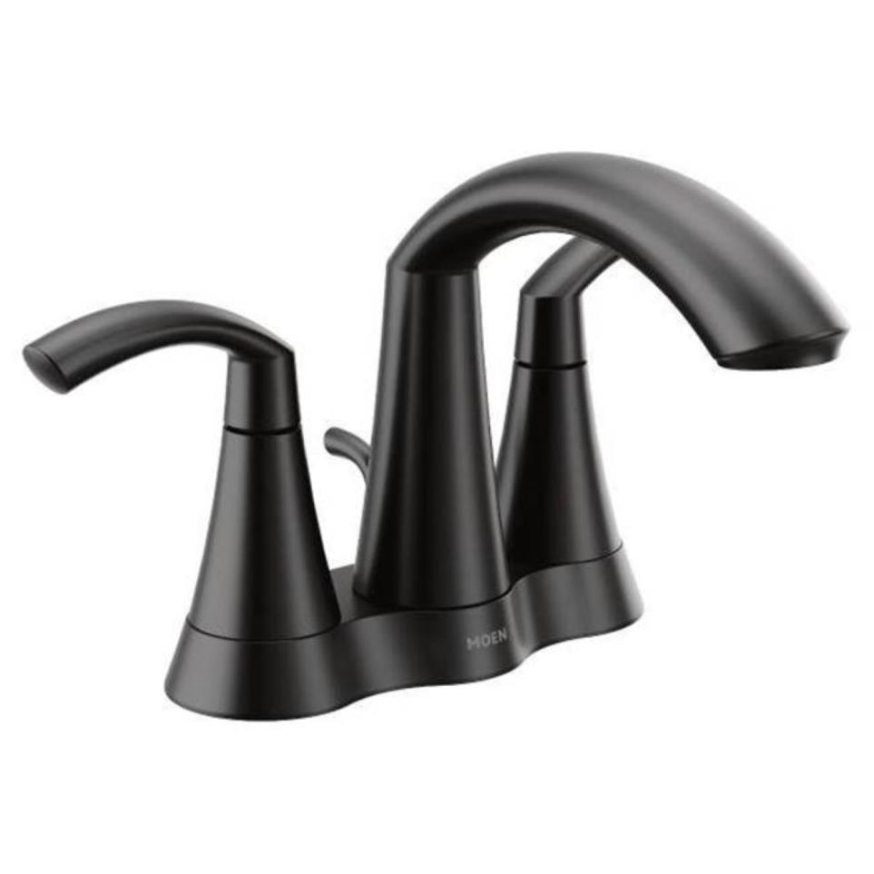 Bath Matte Black Black Faucets