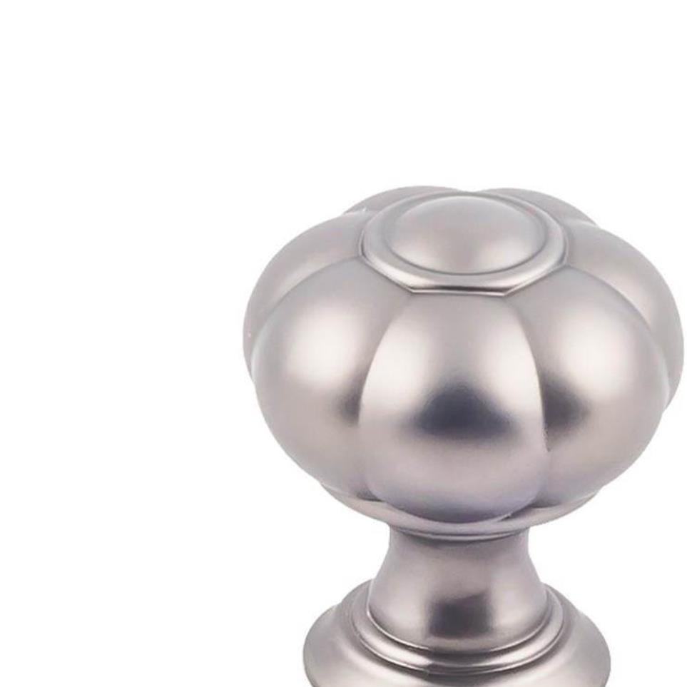 Knob Ash Gray Chrome Knobs