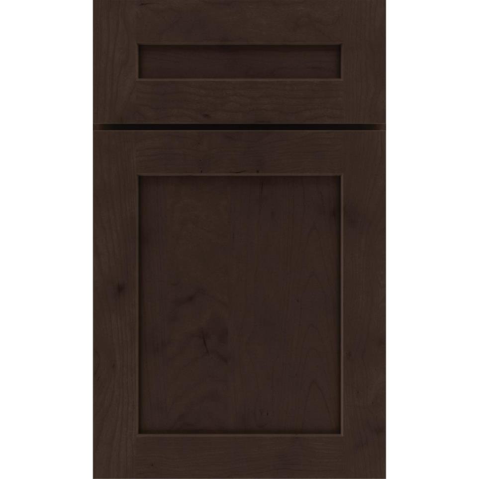 5 Piece Thatch Dark Finish 5 Piece Cabinets