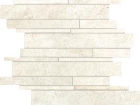 Mosaic White Cliffs Mix White Tile
