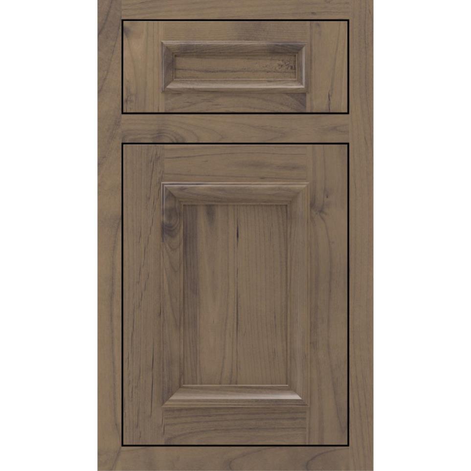 Square Cliff Medium Finish Square Cabinets