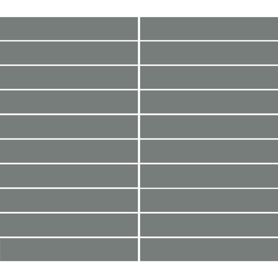 Mosaic Suede Gray Glossy Gray Tile