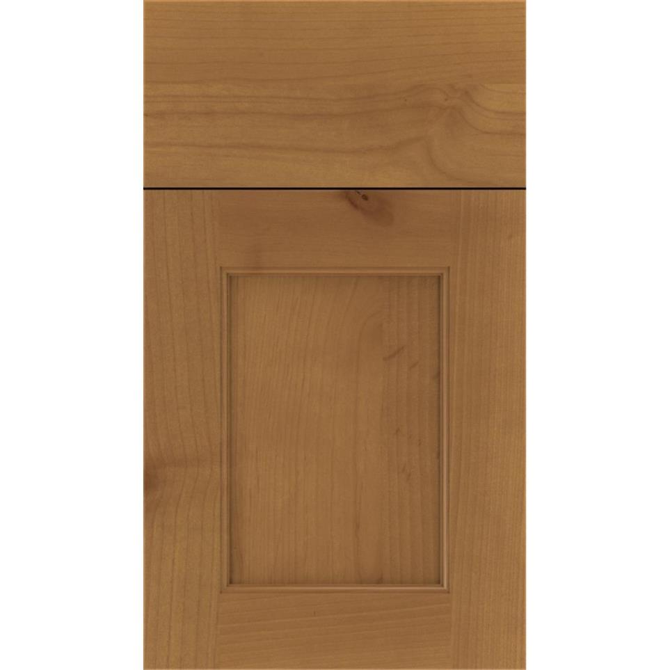 Square Ginger Light Finish Square Cabinets
