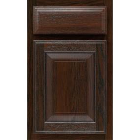 5 Piece Chocolate Dark Finish 5 Piece Cabinets