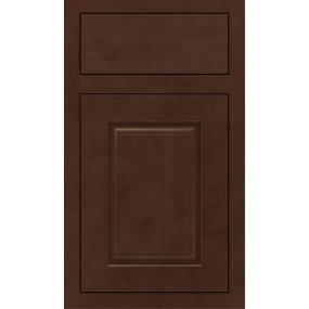 Square Bombay Dark Finish Square Cabinets