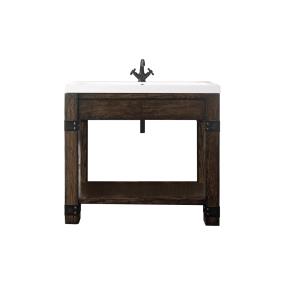 Base with Sink Top Rustic Ash Dark Finish Vanities