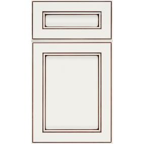 Square Alabaster Mocha Glaze Glaze - Paint Square Cabinets