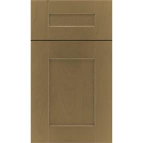 Square Frappe Medium Finish Square Cabinets