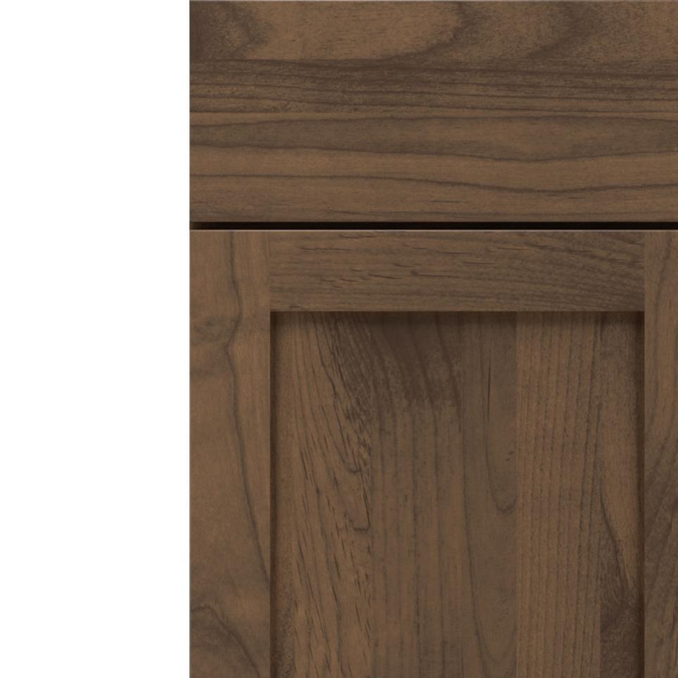 Square Morel Medium Finish Square Cabinets