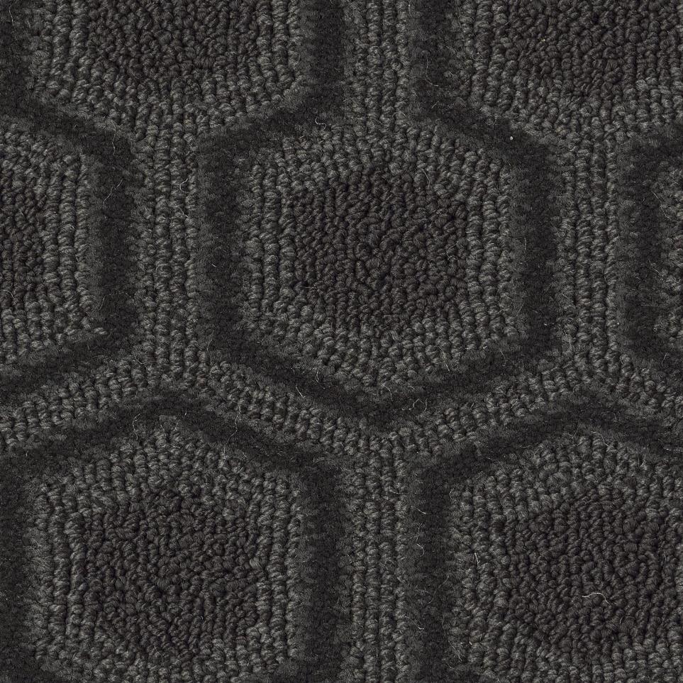 Pattern Bohemian Black Black Carpet