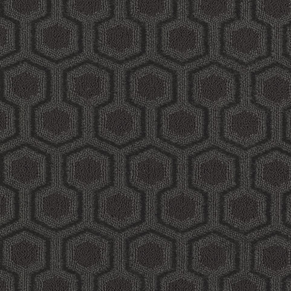 Pattern Bohemian Black Black Carpet
