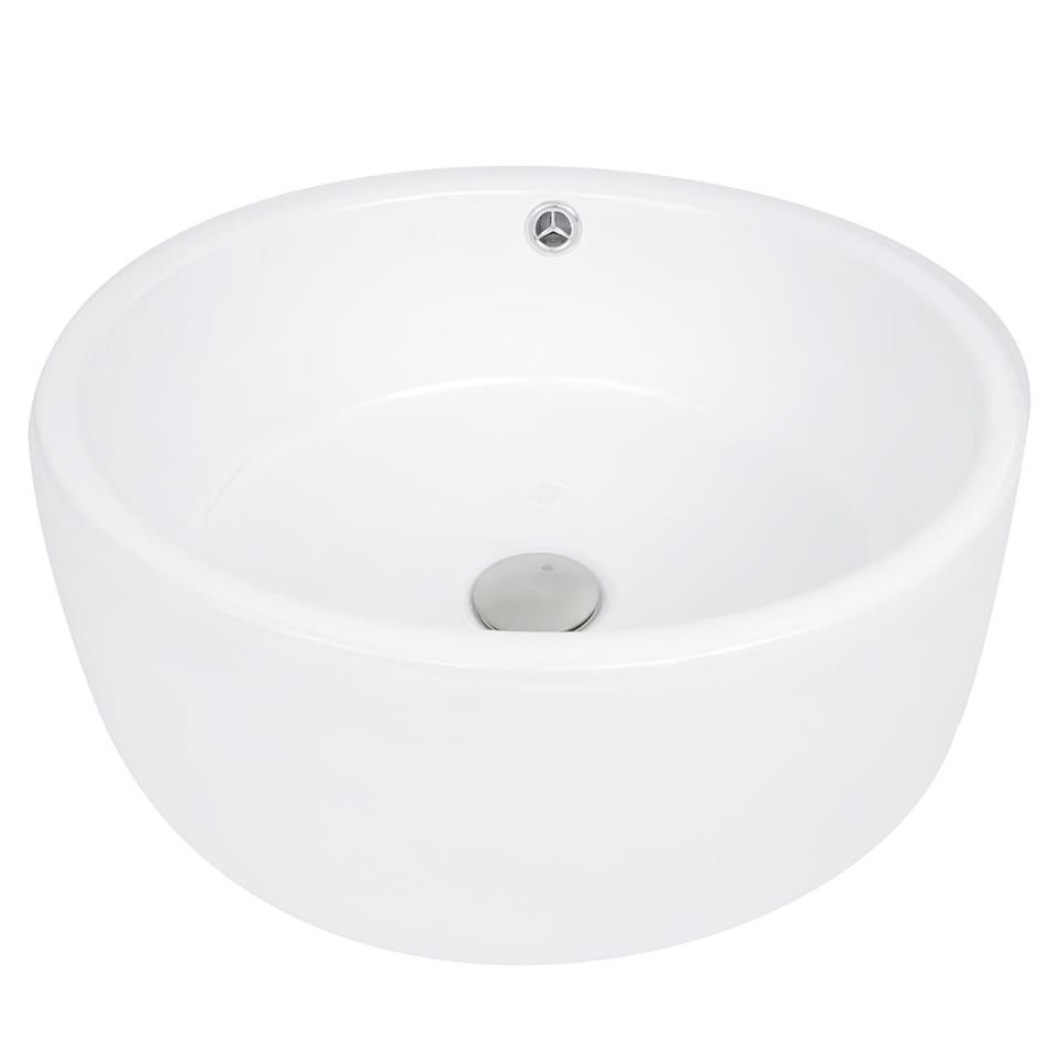 Bath White  Bathroom Sinks