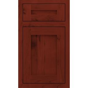 Inset Marsala Dark Finish Inset Cabinets