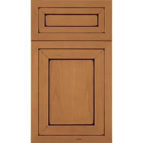 Square Ginger Mocha Glaze Glaze - Stain Square Cabinets