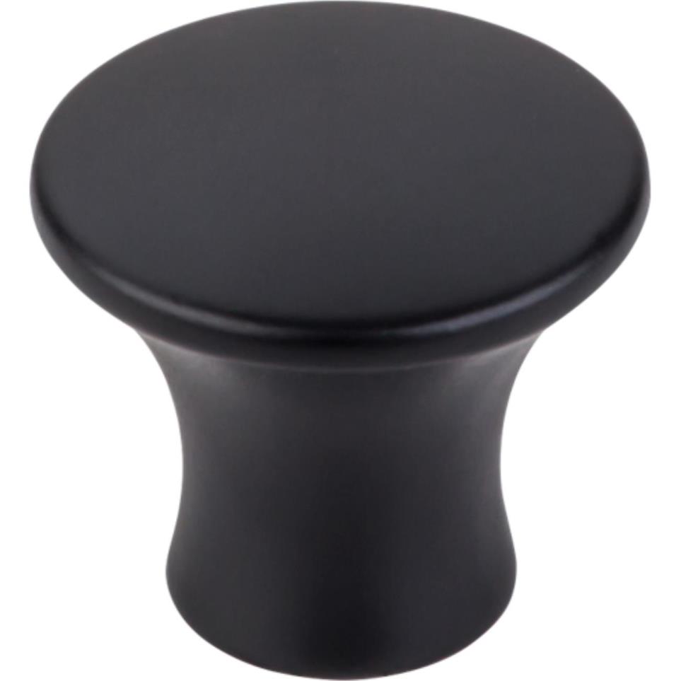 Knob Flat Black Black Knobs