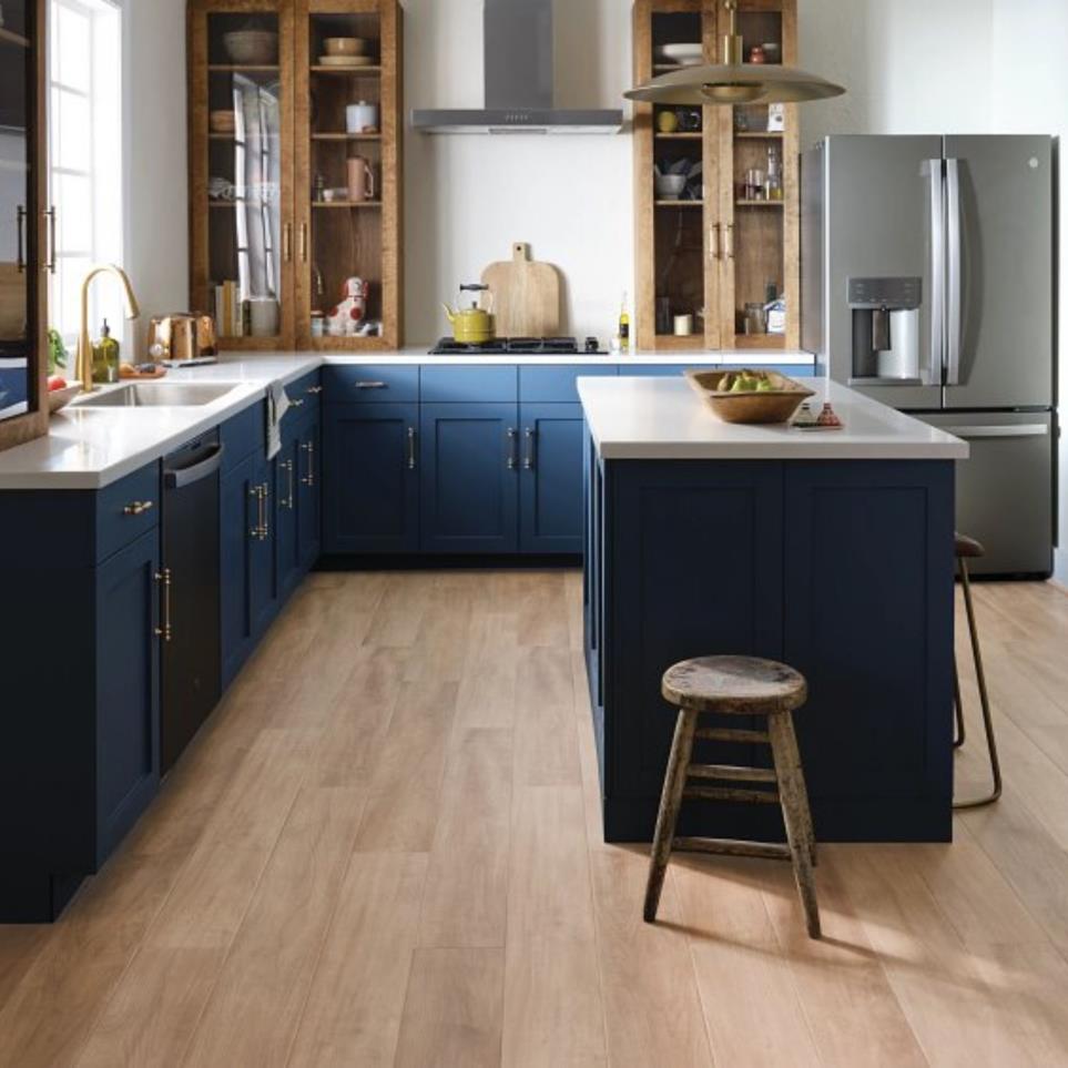 Plank Tawny Beech Medium Finish Vinyl