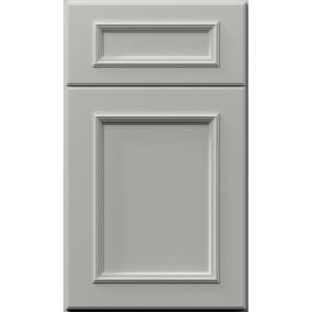 Square Cloud White Paint - Grey Square Cabinets