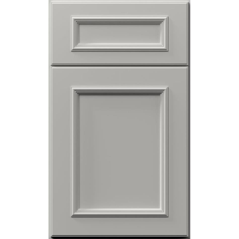 Square Cloud White Paint - Grey Square Cabinets