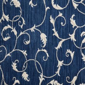 Woven Ocean Blue Carpet