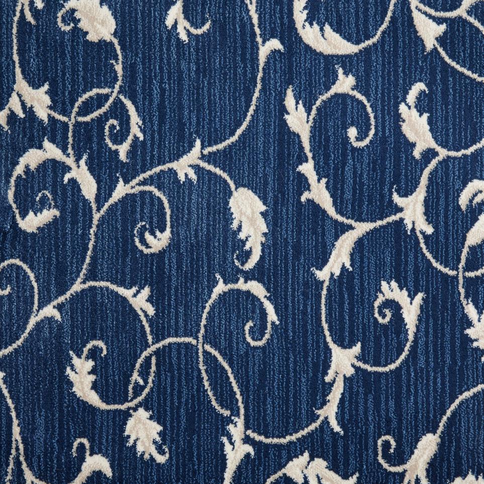 Woven Ocean Blue Carpet