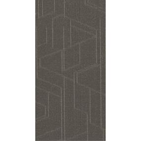 Loop Construction Gray Carpet Tile