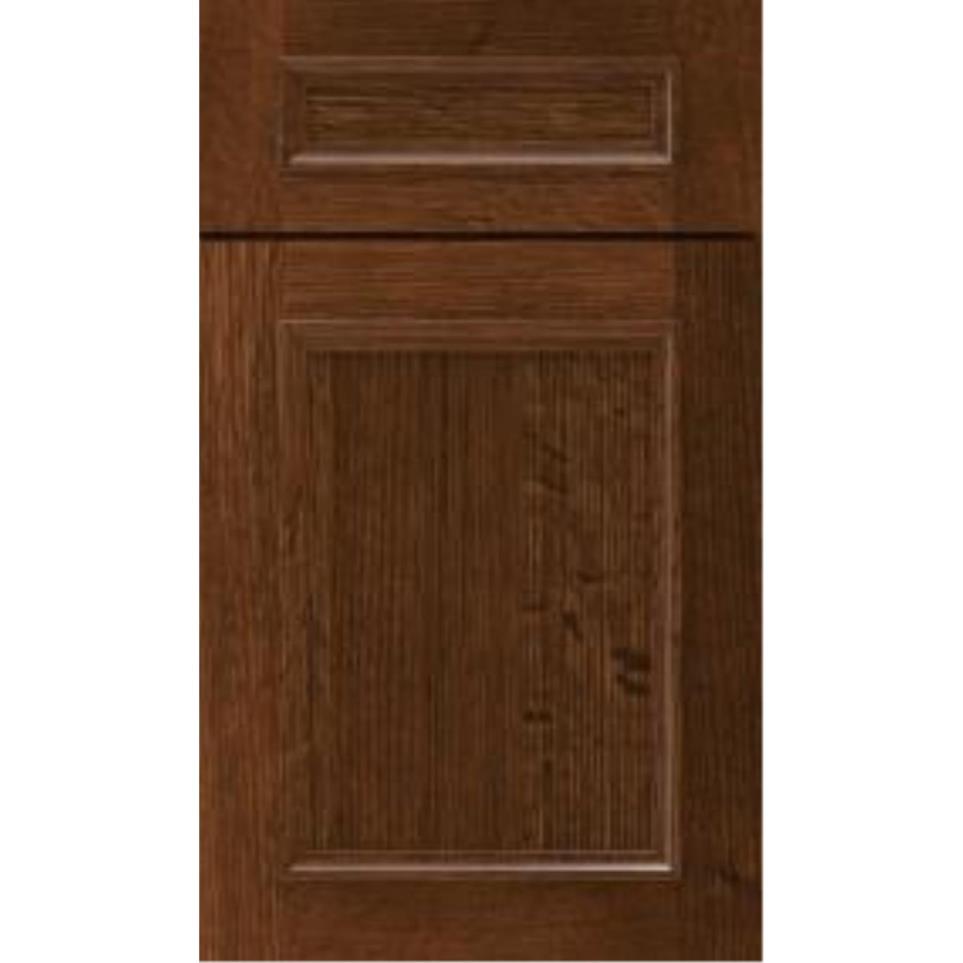 5 Piece Sepia Dark Finish 5 Piece Cabinets