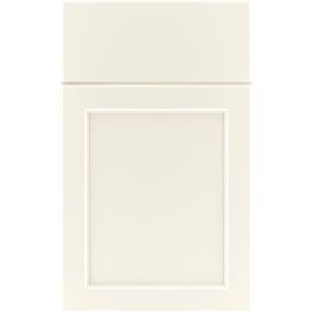 Square French Vanilla Paint - White Square Cabinets