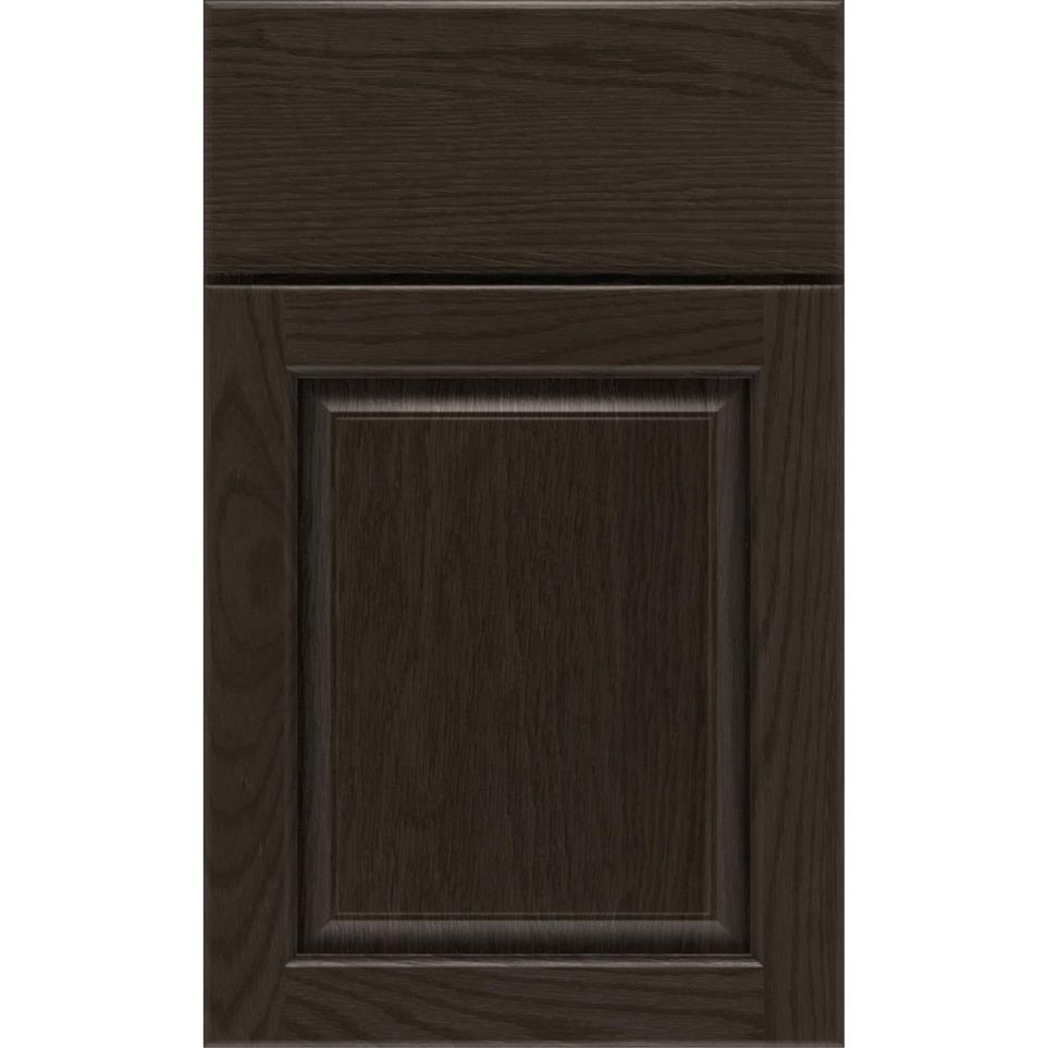 Square Buckboard Medium Finish Square Cabinets