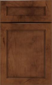 5 Piece Black Forest Glaze - Stain 5 Piece Cabinets