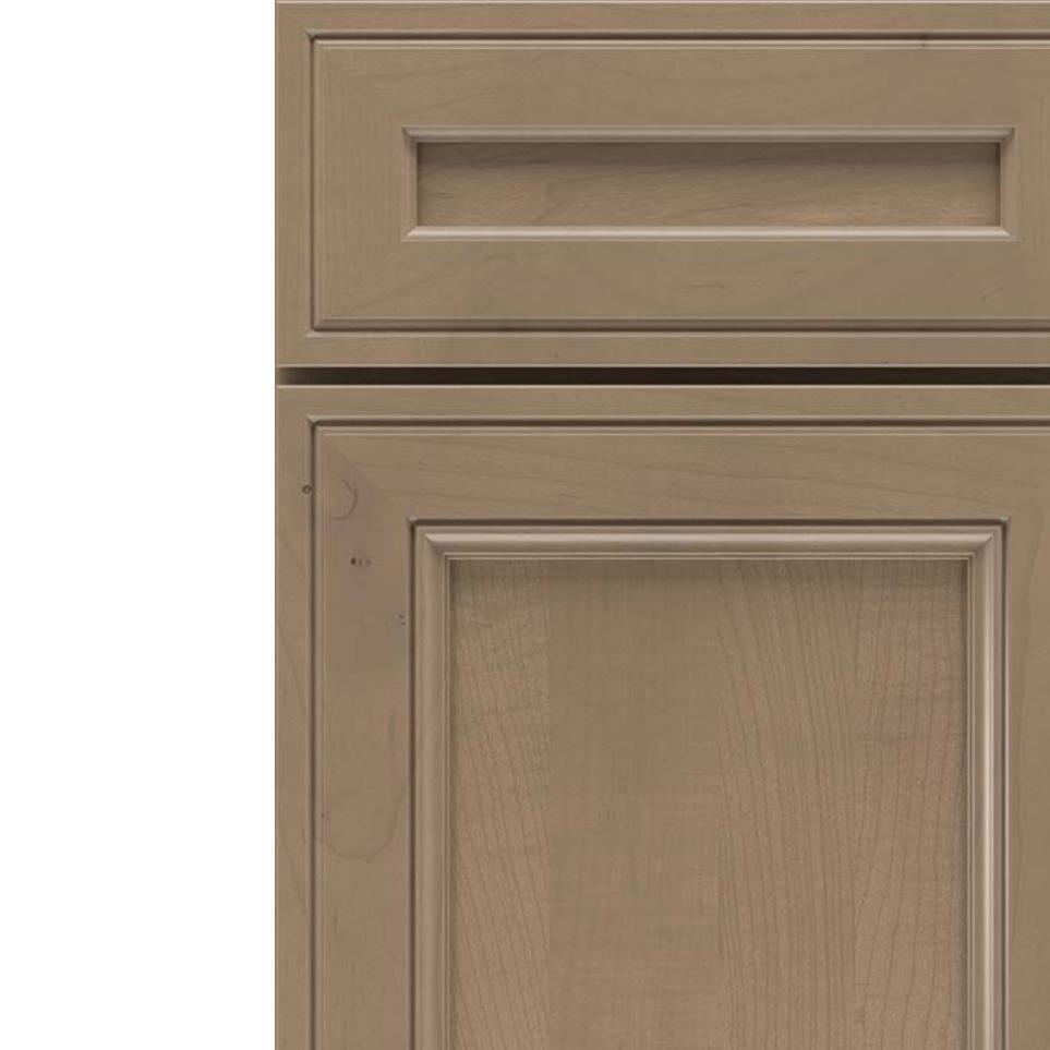 Square Morel Medium Finish Square Cabinets