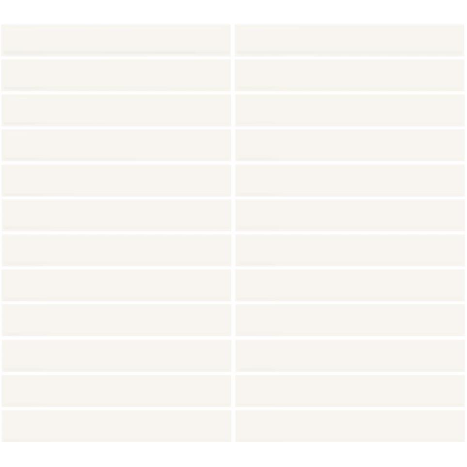Mosaic Matte Arctic White Matte White Tile