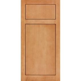 Slab Butternut Light Finish Slab Cabinets