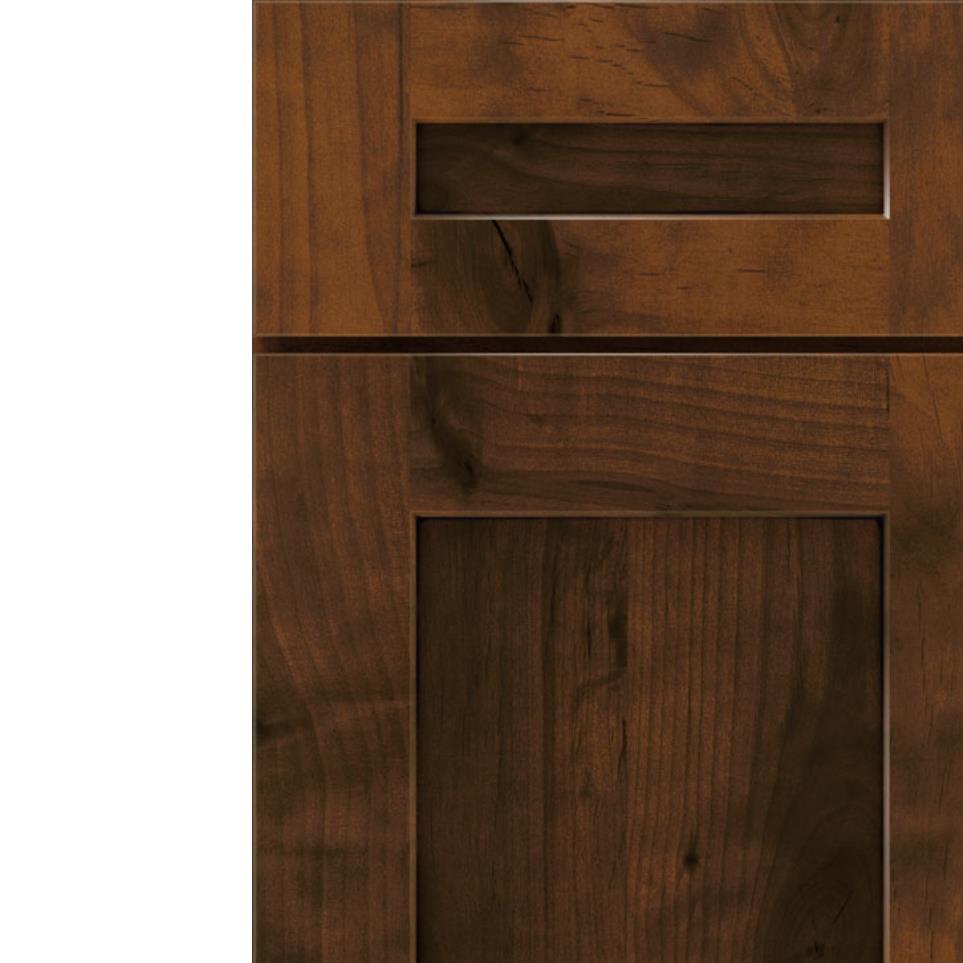 Square Black Forest Glaze - Stain Square Cabinets