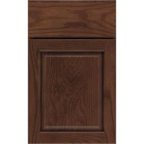 Square Tundra Dark Finish Square Cabinets