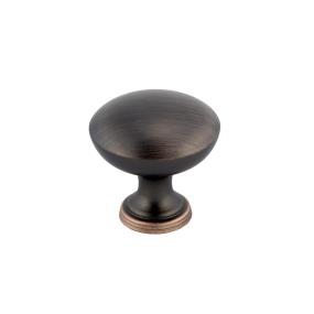 Knob Brushed Oil-Rubbed Bronze Bronze Knobs