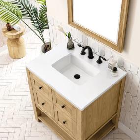 Base with Sink Top Light Oak Light Finish Vanities