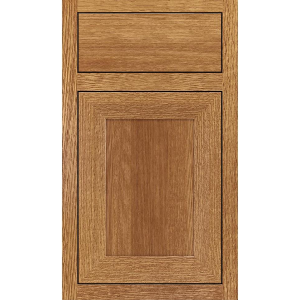 Square Wheatfield Light Finish Square Cabinets